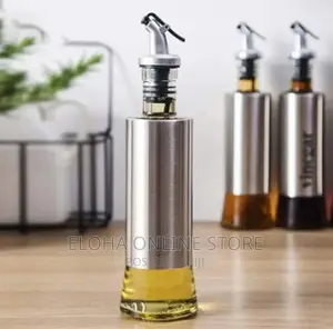 Drip Free Stainless Steel Oil Dispenser
