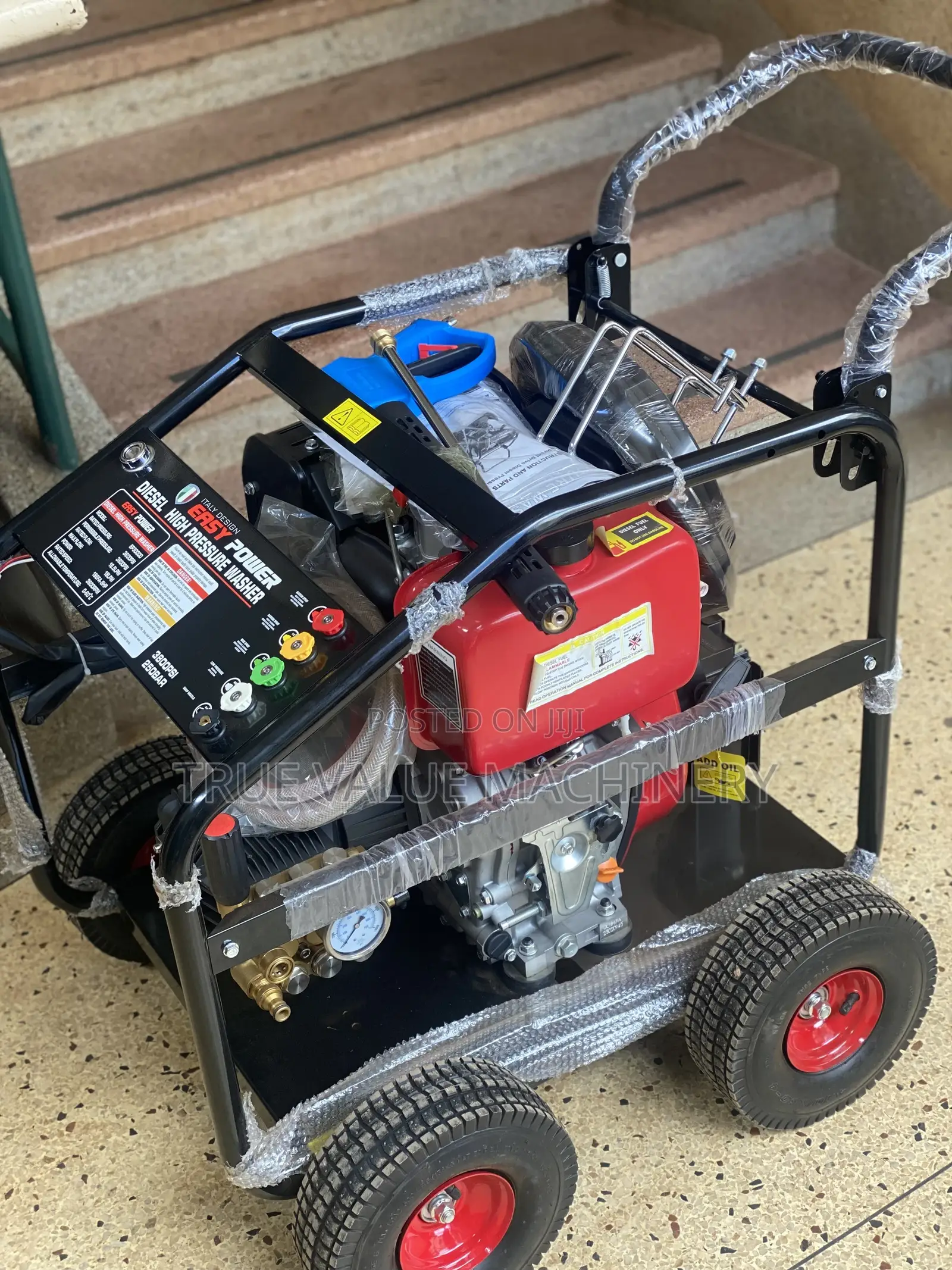 Diesel Pressure Washer 4 Wheel Heavy Duty