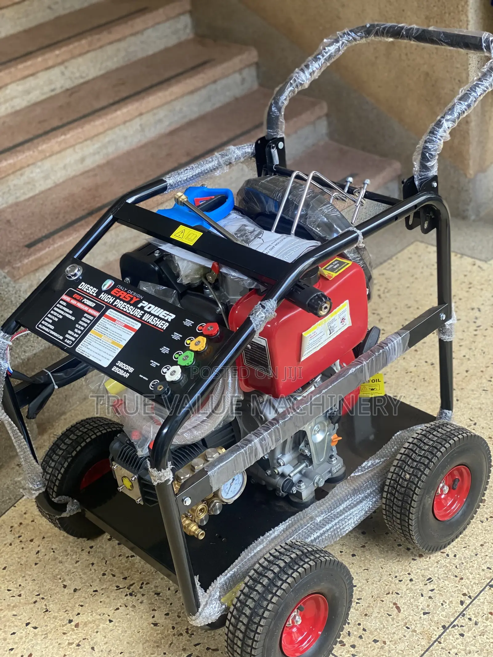Diesel Pressure Washer 4 Wheel Heavy Duty