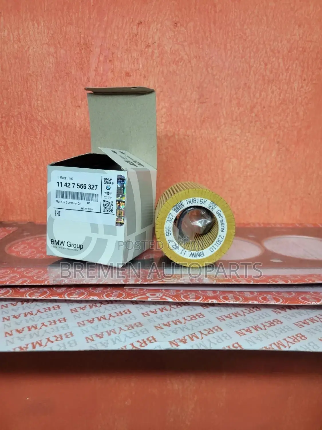 Oil Filter BMW X3 E90 X1 I-Series E83 N52