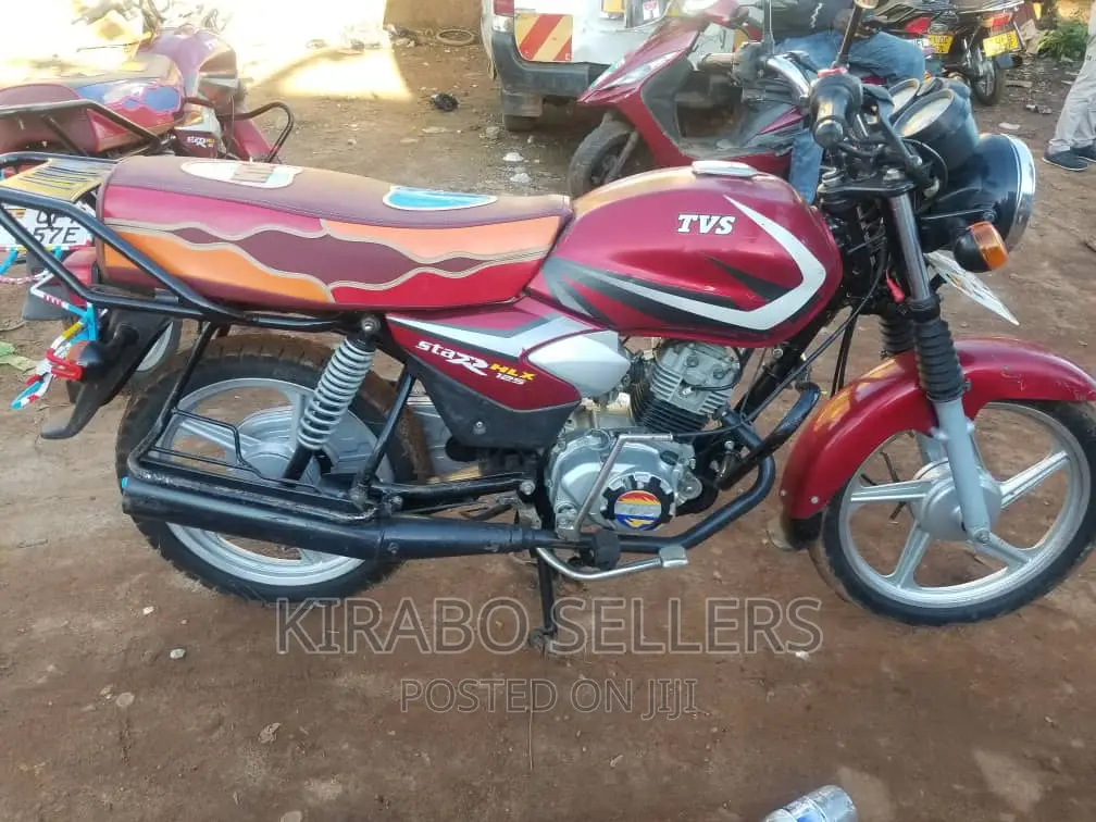 New TVS Apache 160 4V 2023 Red