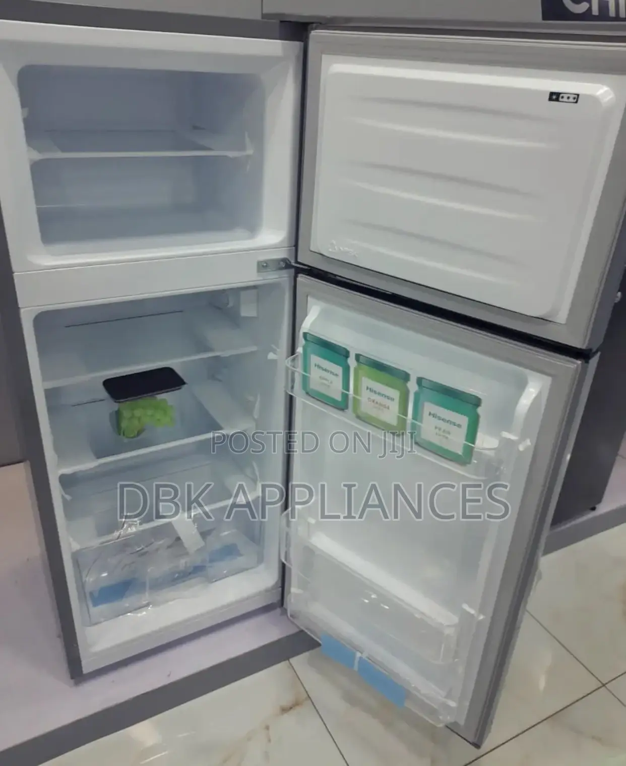 Hisense 160l Double Door Refrigerator 2yr Warranty