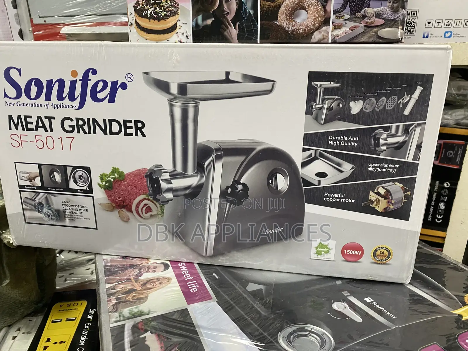 New Sonifer Meat Grinders Available Beyi Powa