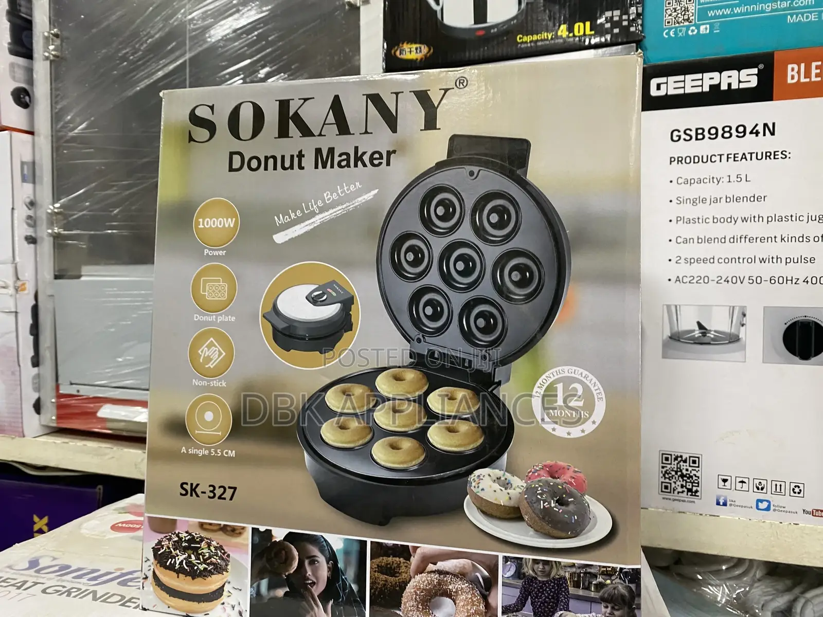 Sokany Donuts Makers Available 1000W