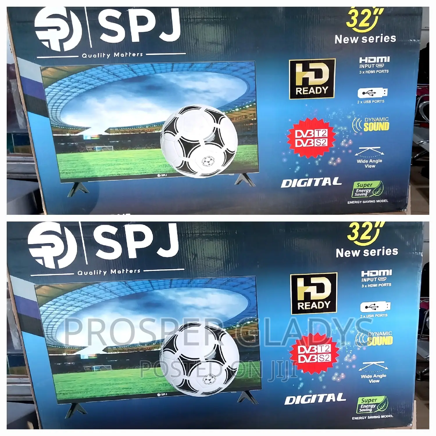 32 Inches Led SPJ Digital Flat Screen Flameless