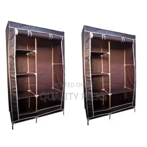 2 Column Wooden Wardrobe
