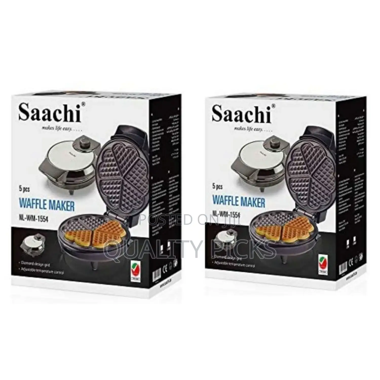 Electric Saachi Waffle Maker