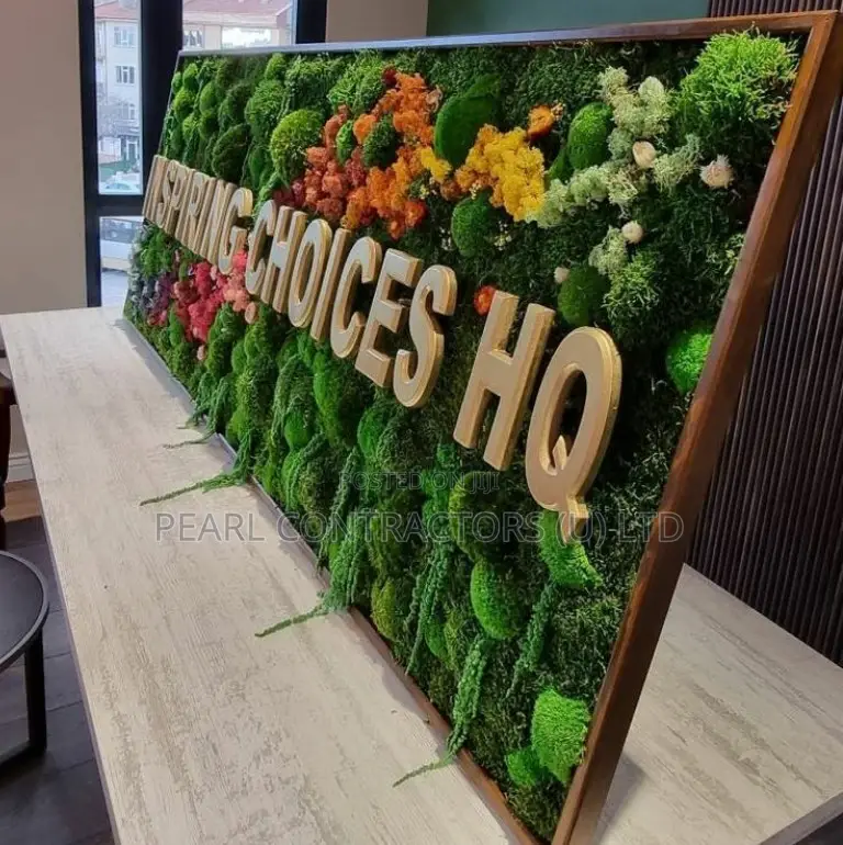 Living Wall Installation And Decor