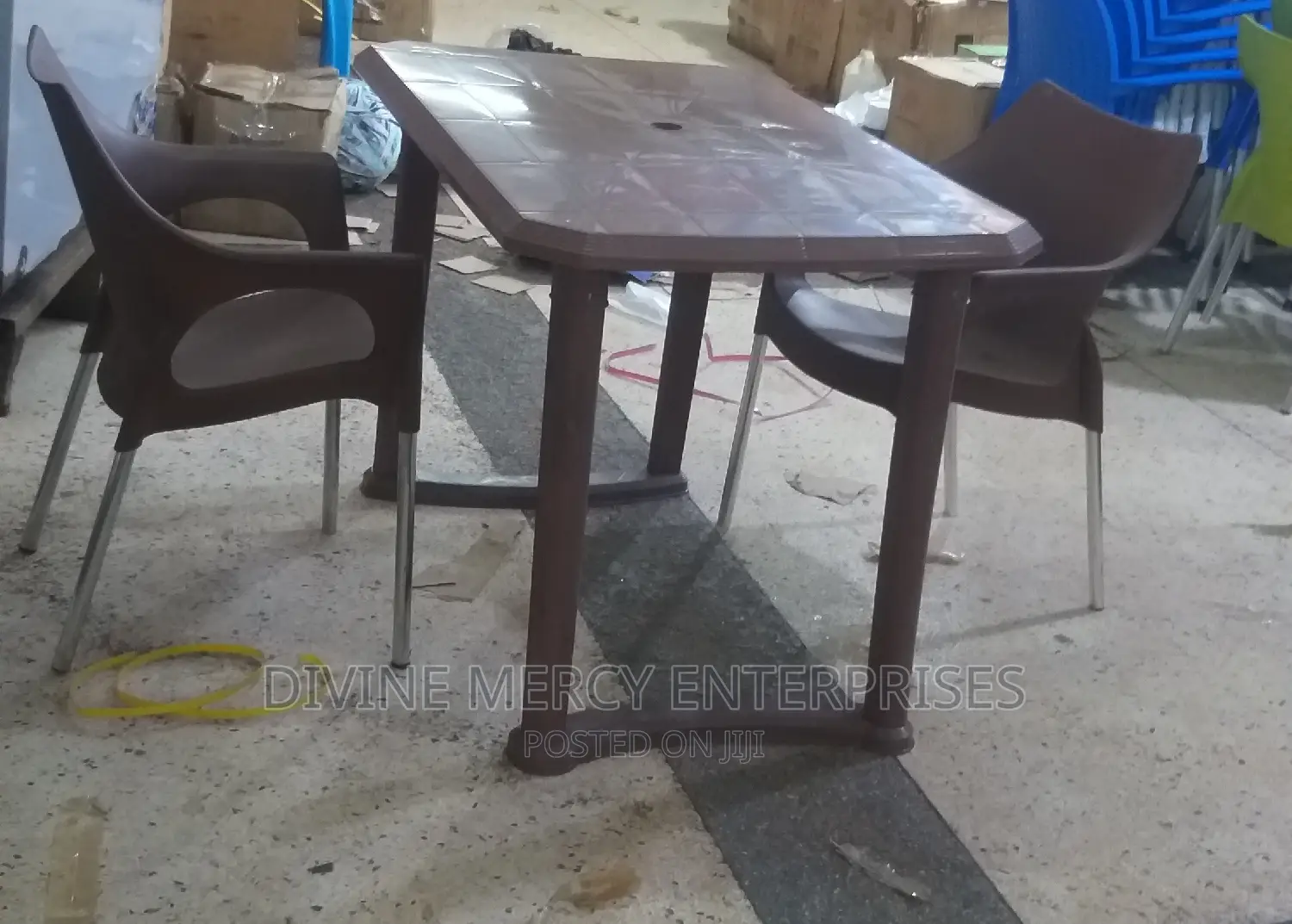 Rectangular Table and Chairs