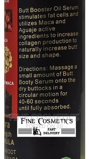 MACA PLUS Hip+Buttock Enlargement Oil Serum for Booty+Curves