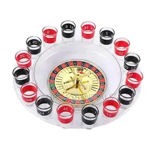 16 Shot Turntable Drinking Roulette Set