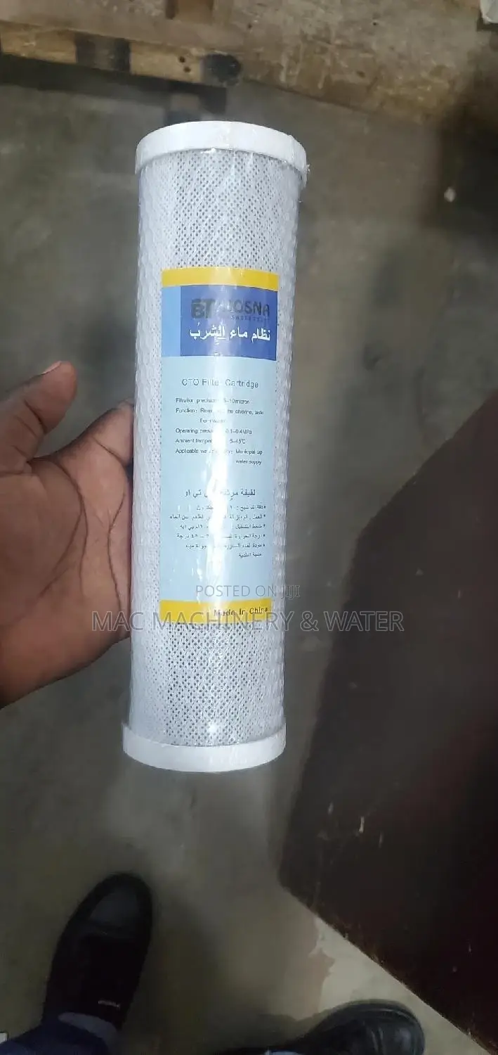 Water Filter Carbonised CTO Cartridge