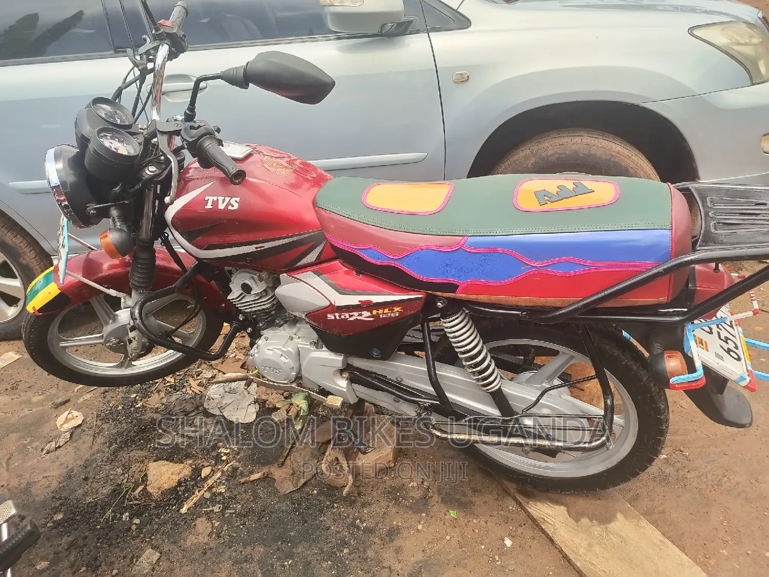 TVS HLX 125 2023 Red