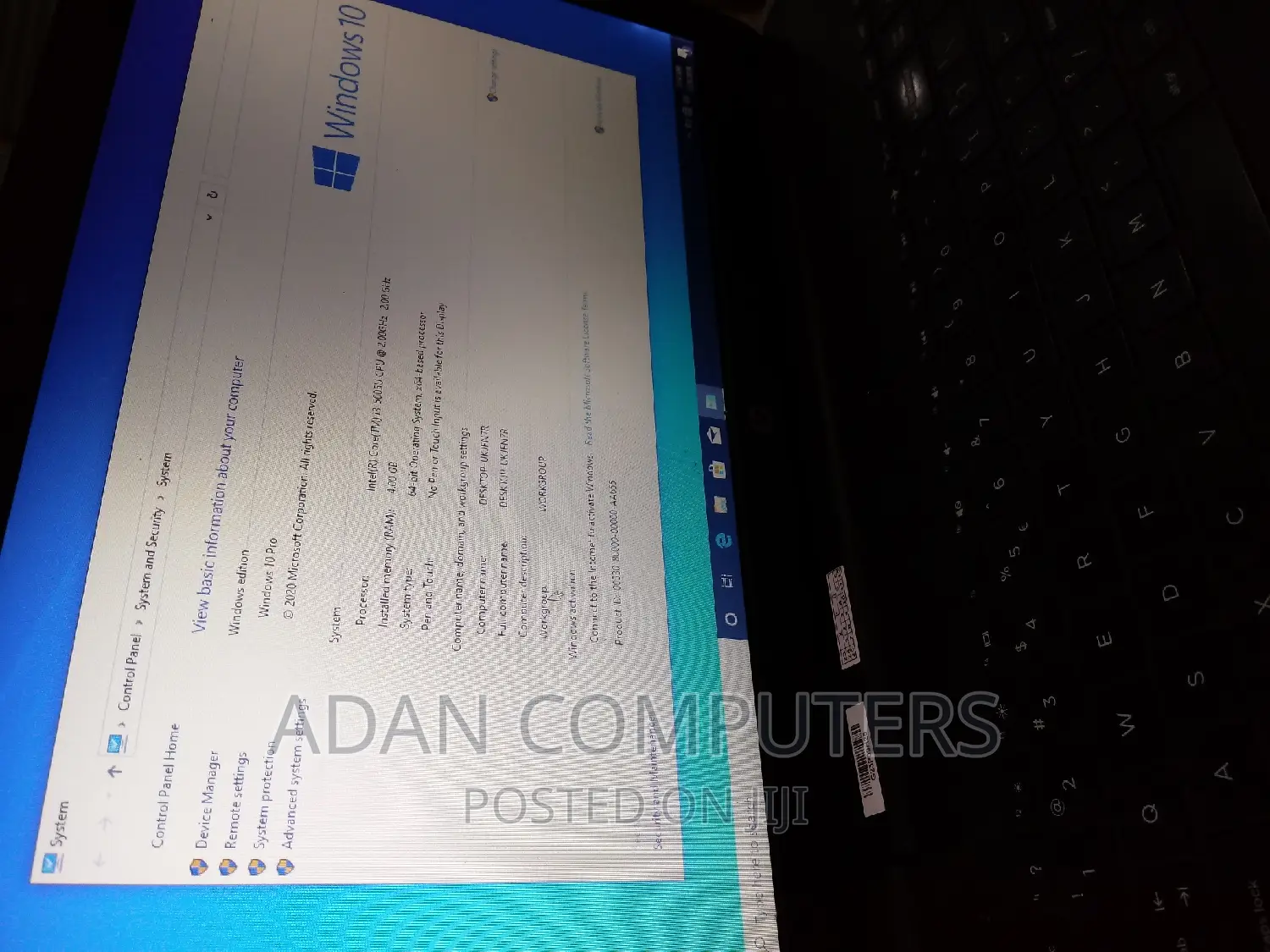 Laptop HP 250 G1 4GB Intel Core i3 HDD 500GB