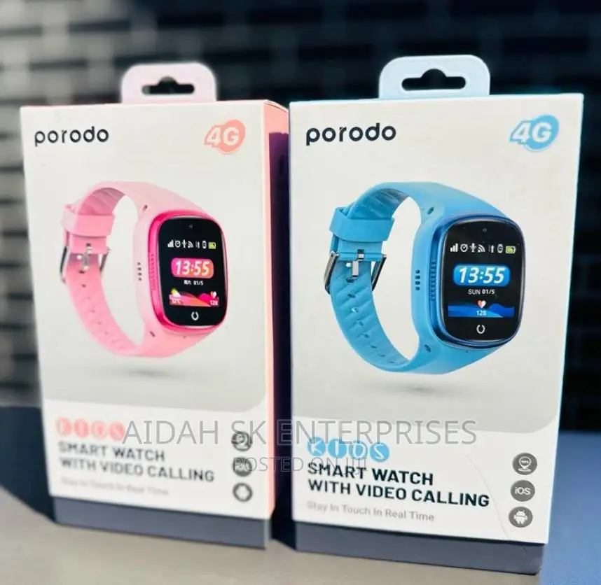 PORODO Kids Smart Watch With Video Calling
