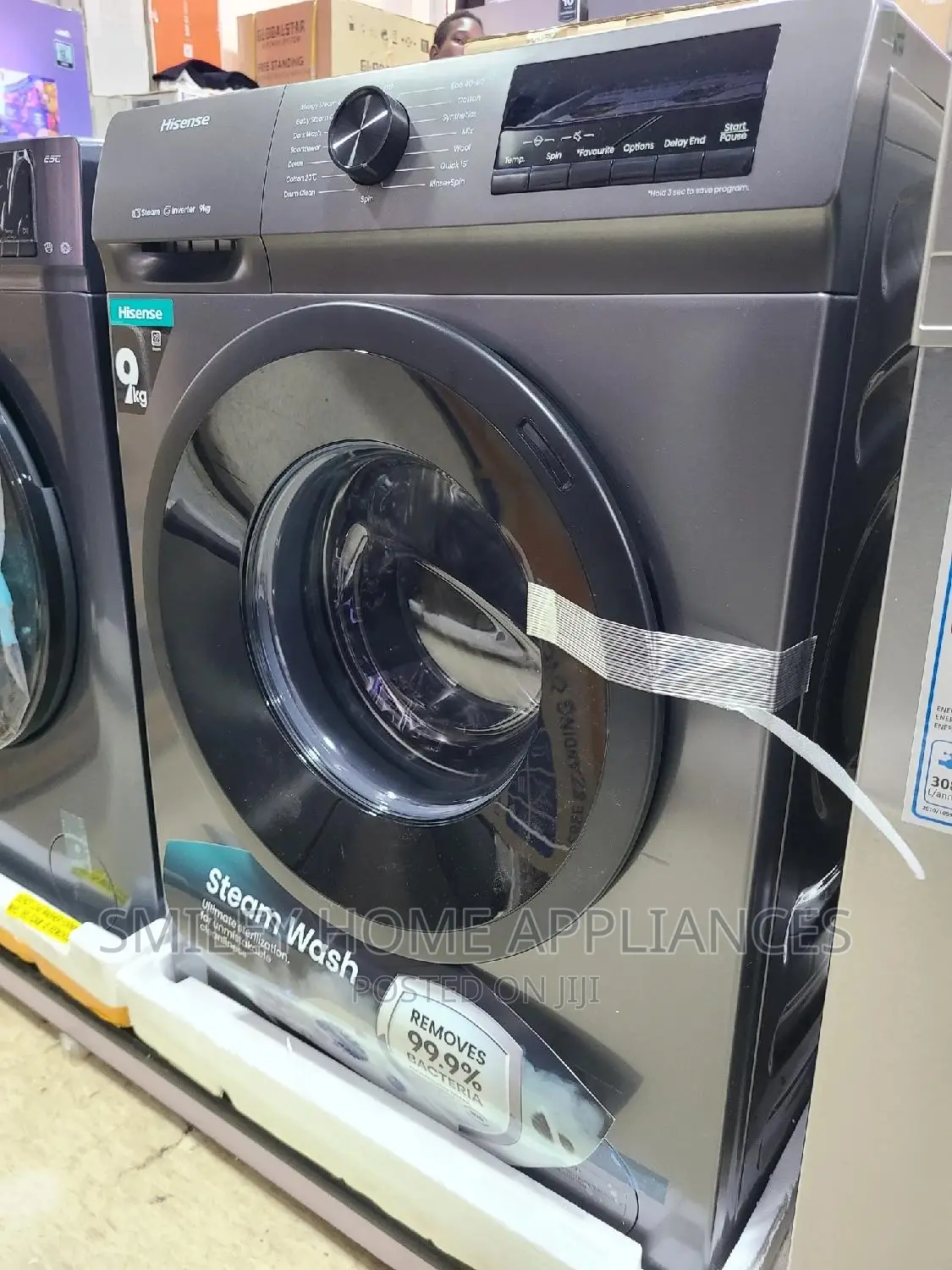Brandnew Hisense 9kg Washing Machine Front Loader