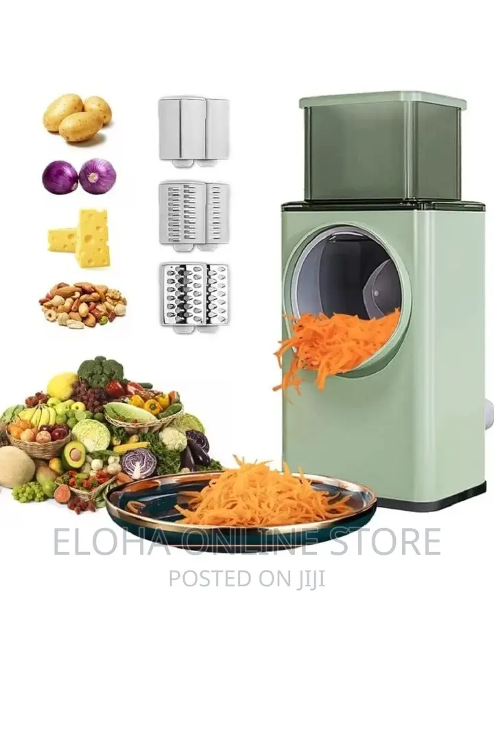 Manual Vegetable Slicer , Grater Shredder With Handle