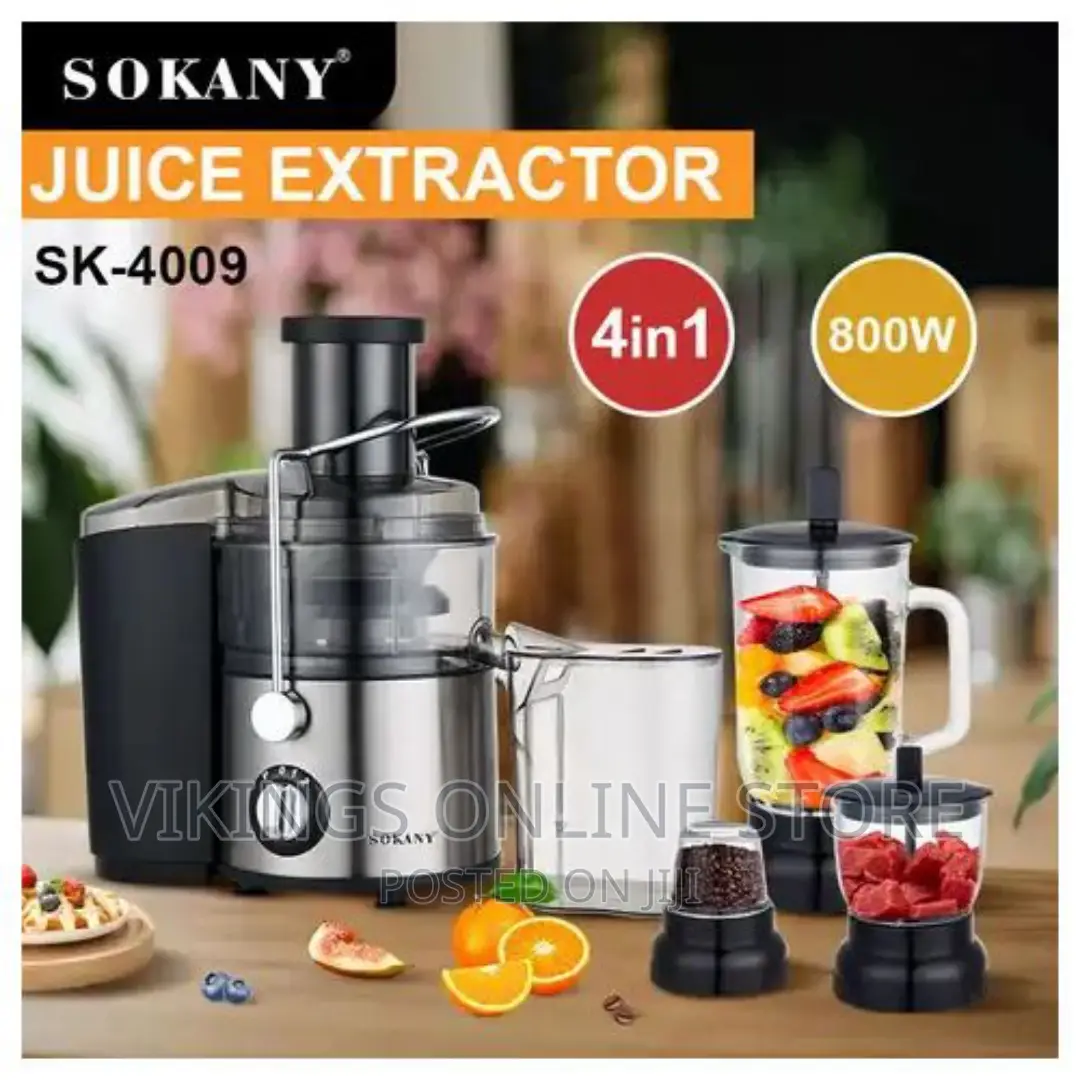 Saachi 4 in 1 Juicer Extractor for Grinding and Blending