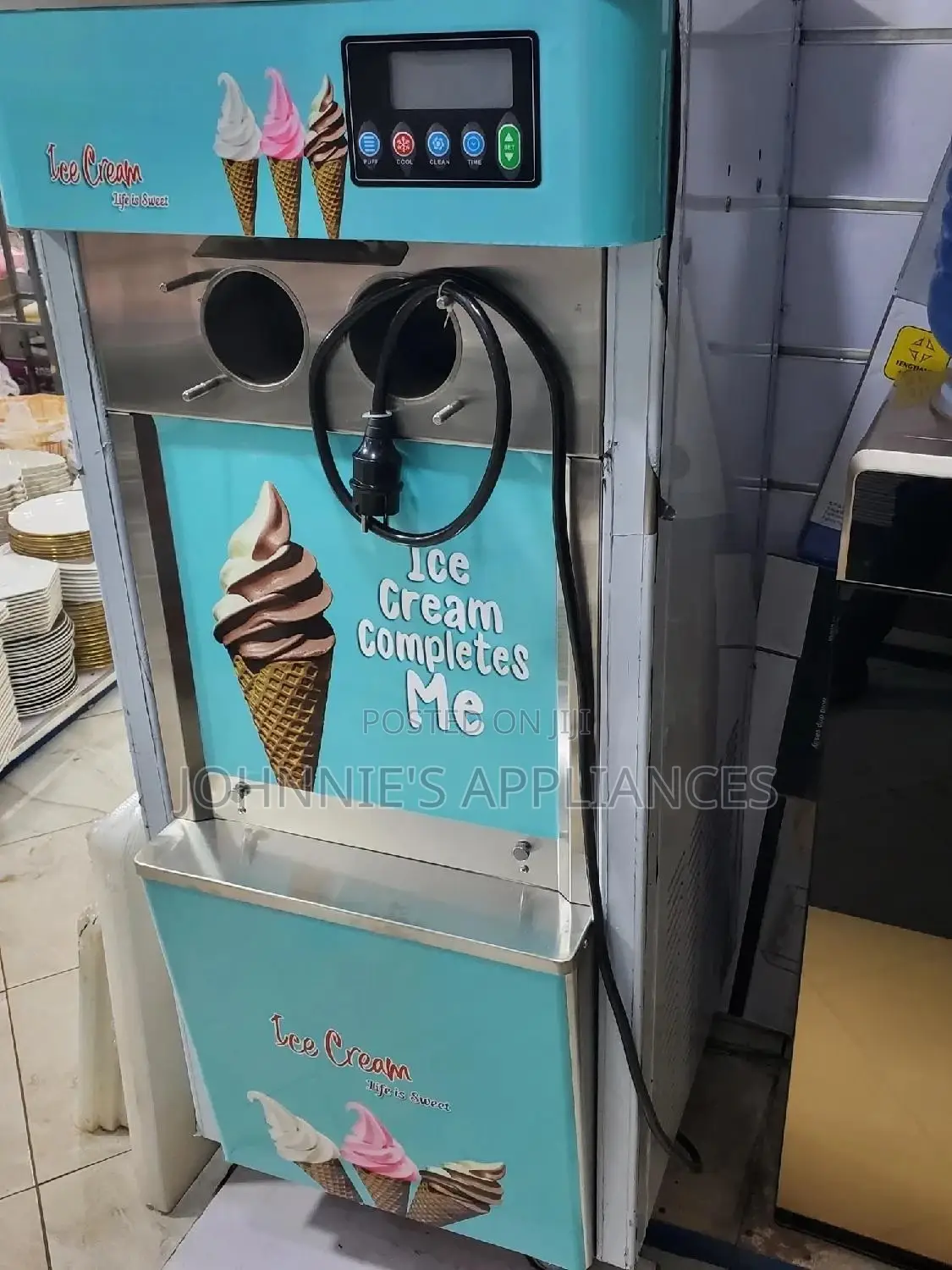 Stand Ice Cream Machine