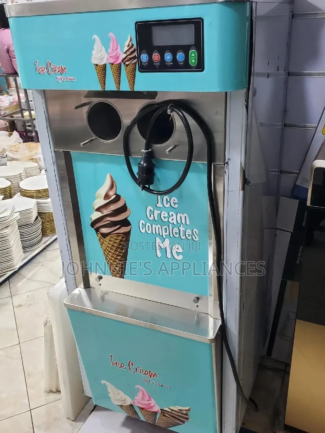 Stand Ice Cream Machine