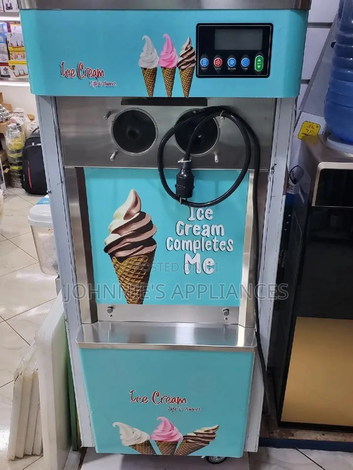 Stand Ice Cream Machine