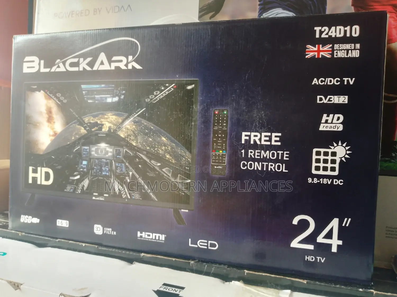 Black Ark 24 Inches TV