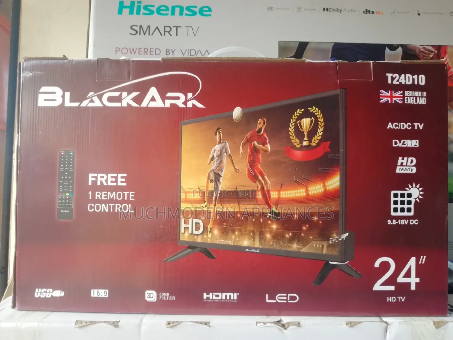 Black Ark 24 Inches TV