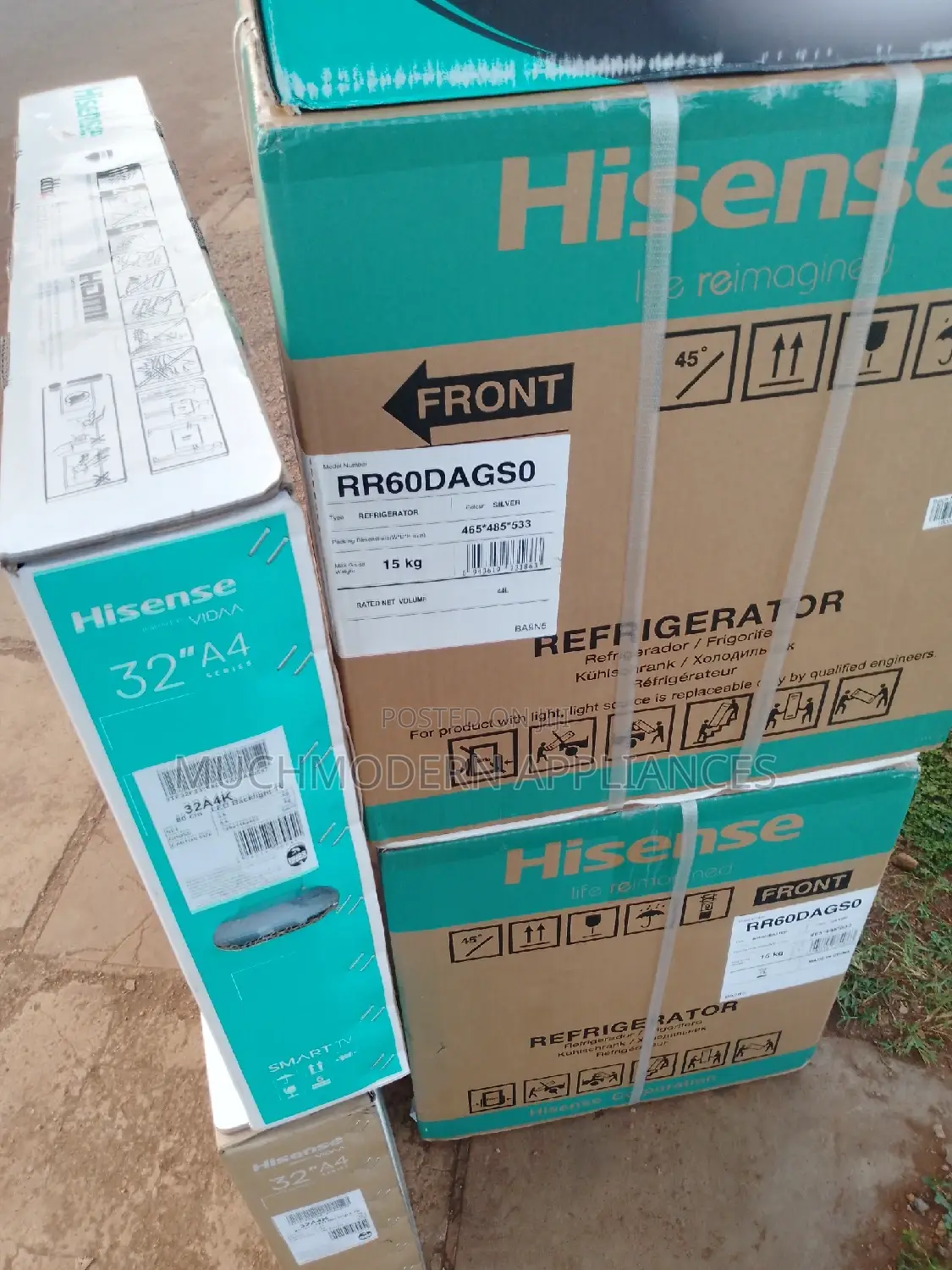 Hisense 60litres Fridge