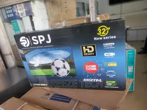 It's SPJ Tv 32"Inch With Free to Air Deconder
