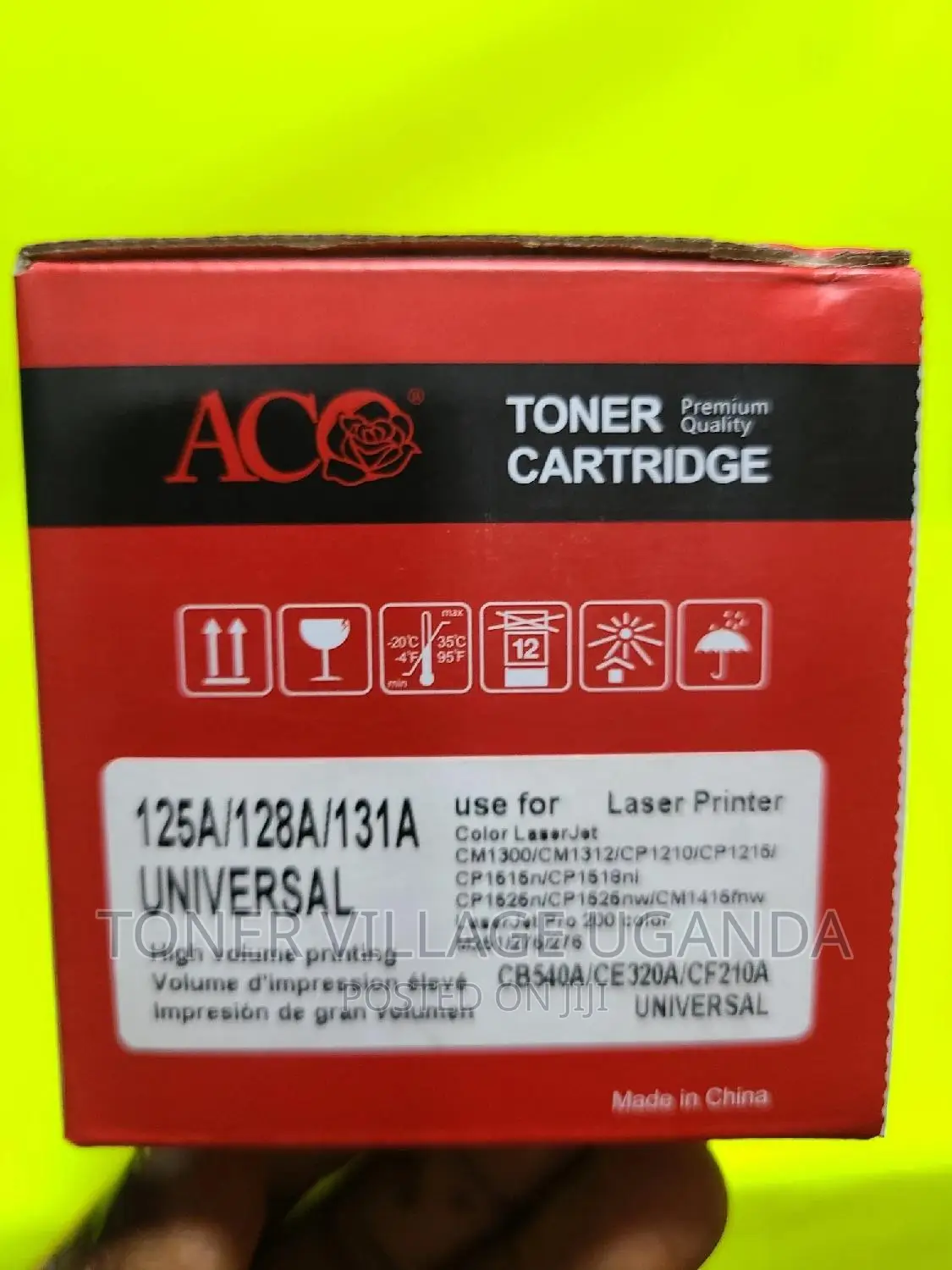 Hp 125A Toner Cartridge for Color Laser Jet Cp1215 1515 1518