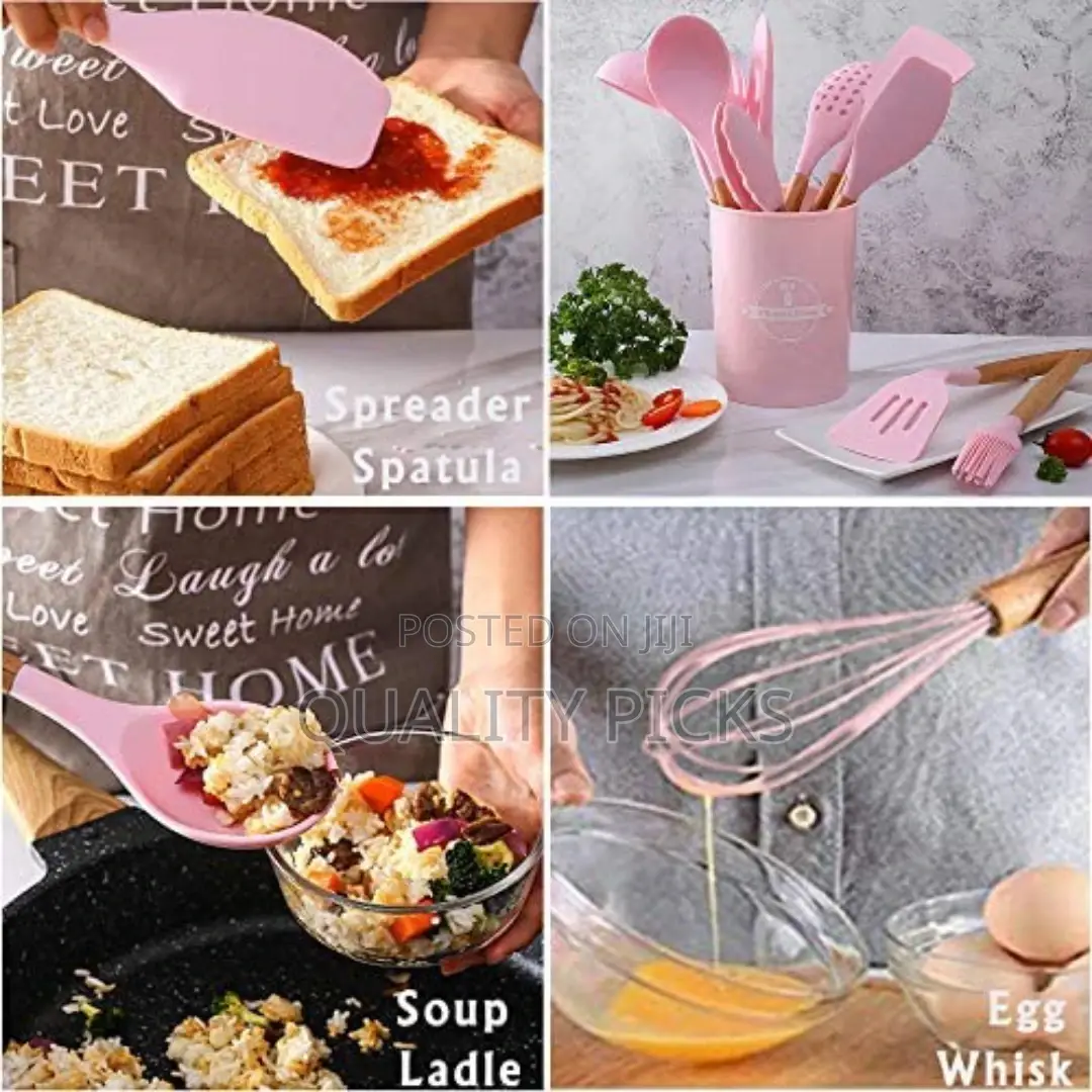Silicone Utensils Set