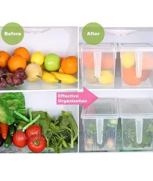 Transparent Refrigerator Food Storage Containers