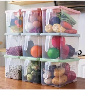 Transparent Refrigerator Food Storage Containers
