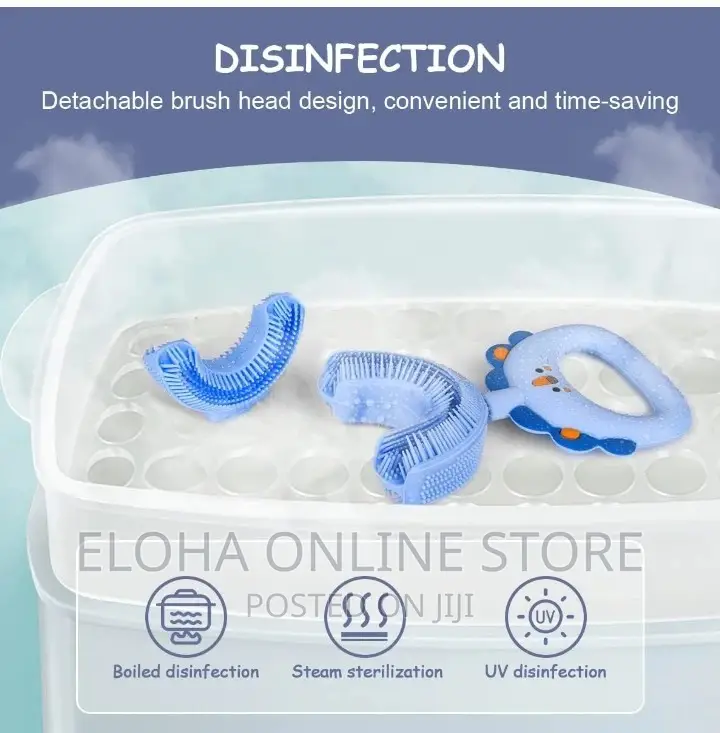 Silicone U-Shaped Kids Storage Containers