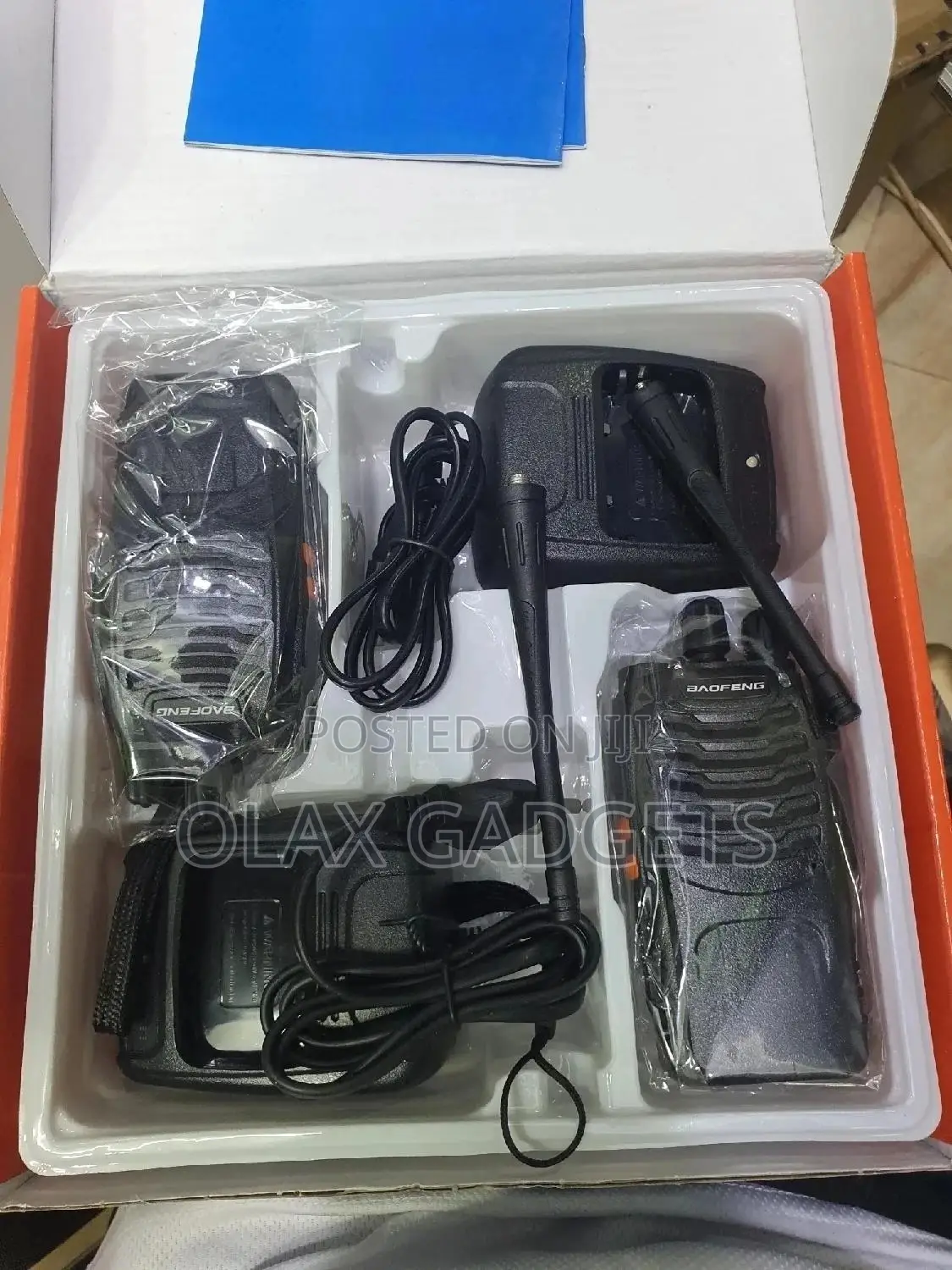 Pair Of Baofeng Bf-888s 2 Way Radio Call Walkie Talkie