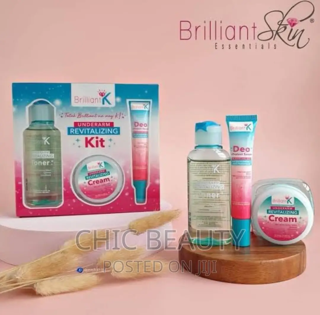 Brilliant Underarm Whitening Set. For Dark Armpits