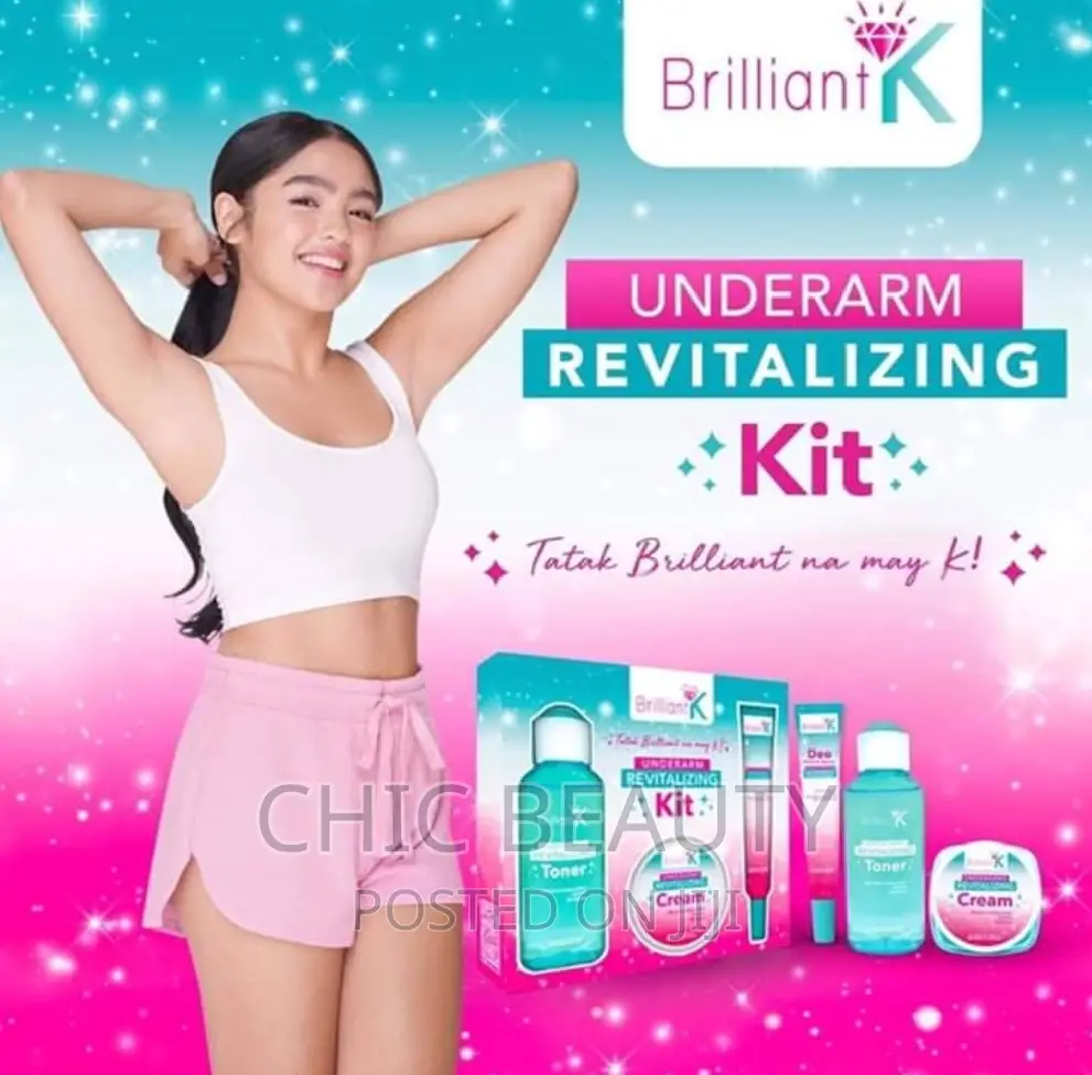 Brilliant Underarm Whitening Set. For Dark Armpits