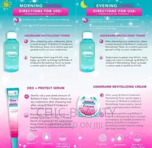 Brilliant Underarm Whitening Set. For Dark Armpits