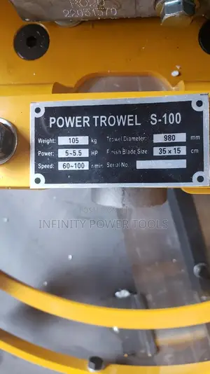 Power Trowel S-100