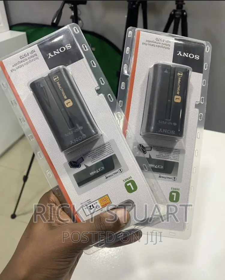 Sony Rechargeable Battery Np-F970 (Heavy Duty)