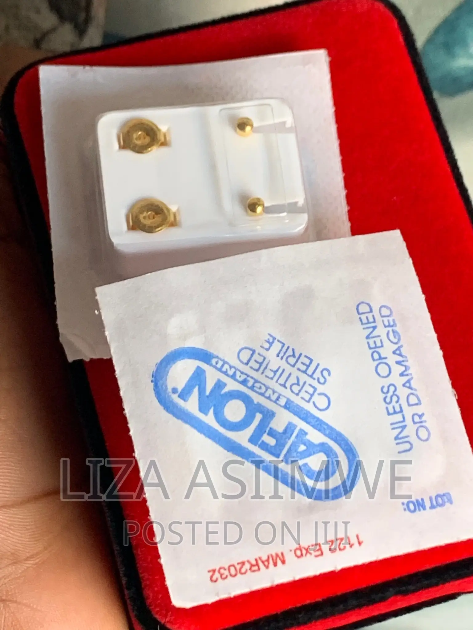 England Earpins Available