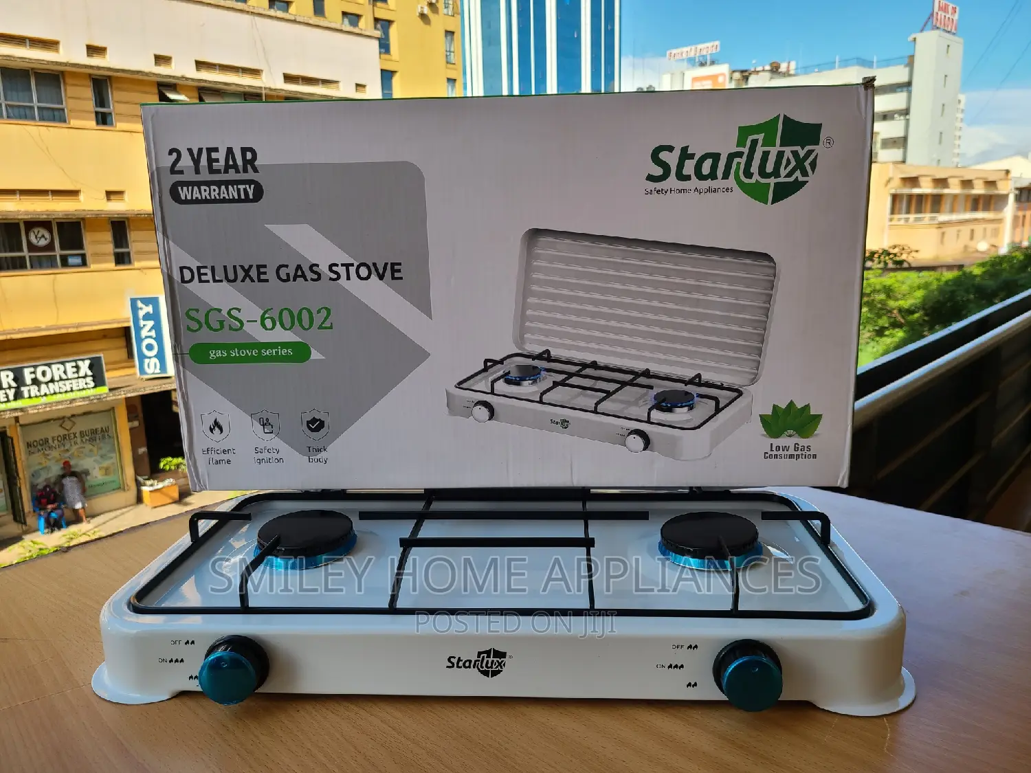 Brand New Starlux Double Gas Plate