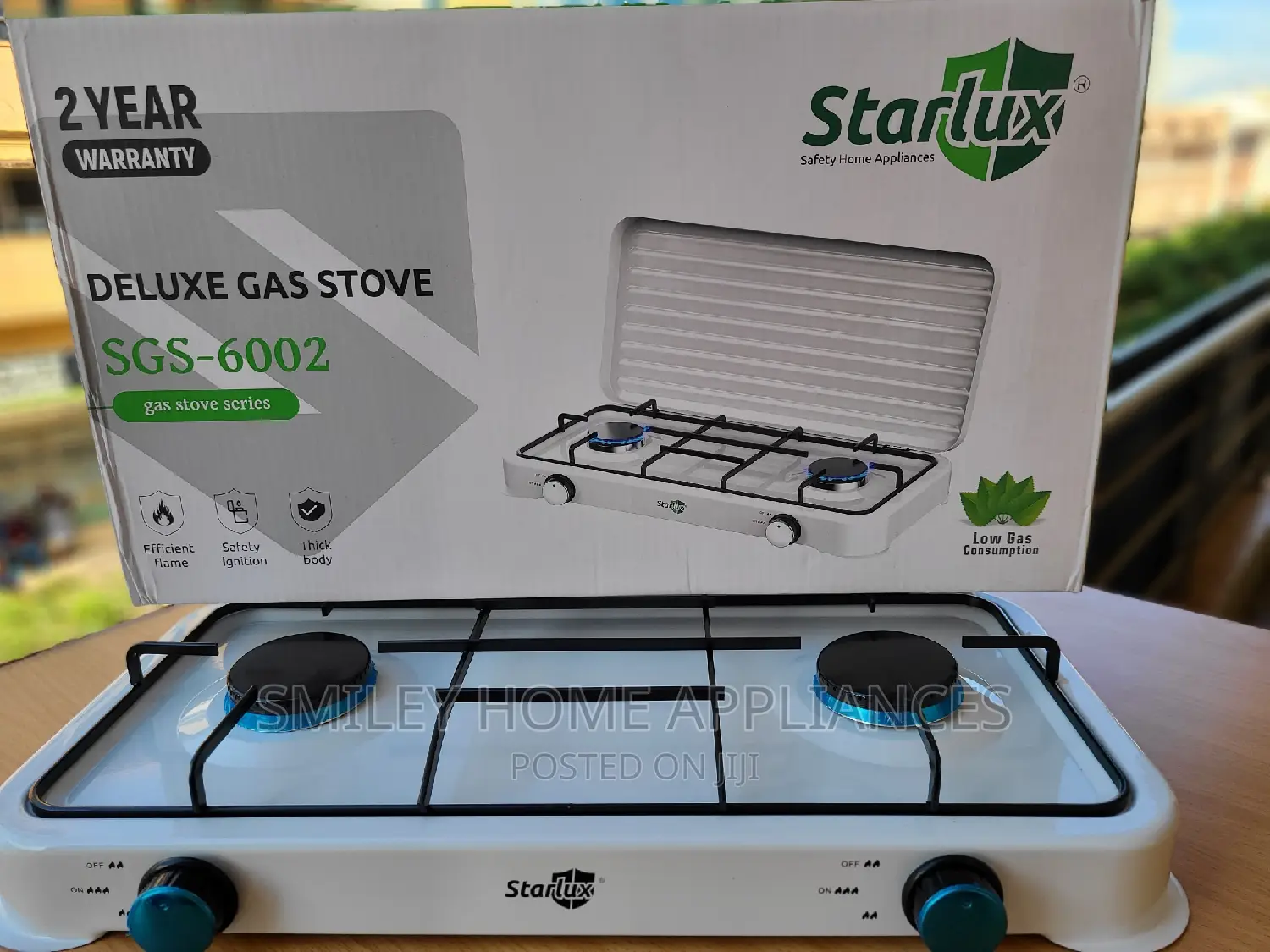 Starlux Double Gas Cooker