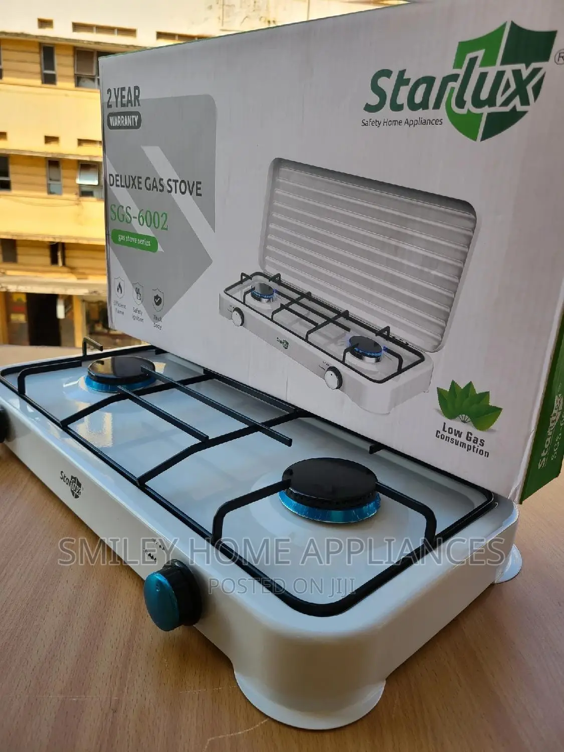 Starlux Double Gas Cooker