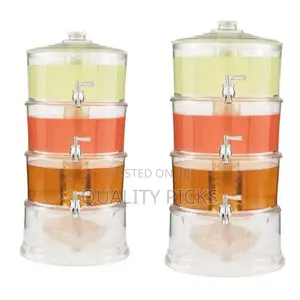 Glass Juice Dispenser Jar