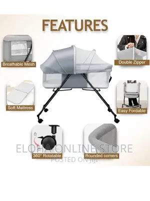 Baby Foldable Roller Bed