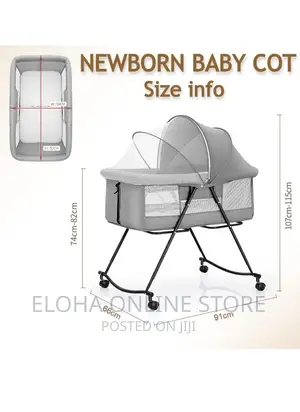 Baby Foldable Roller Bed