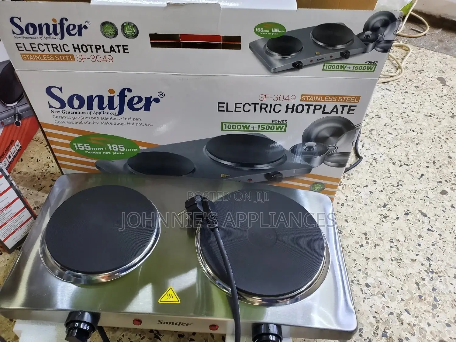 Sonifer Hot Plate Double