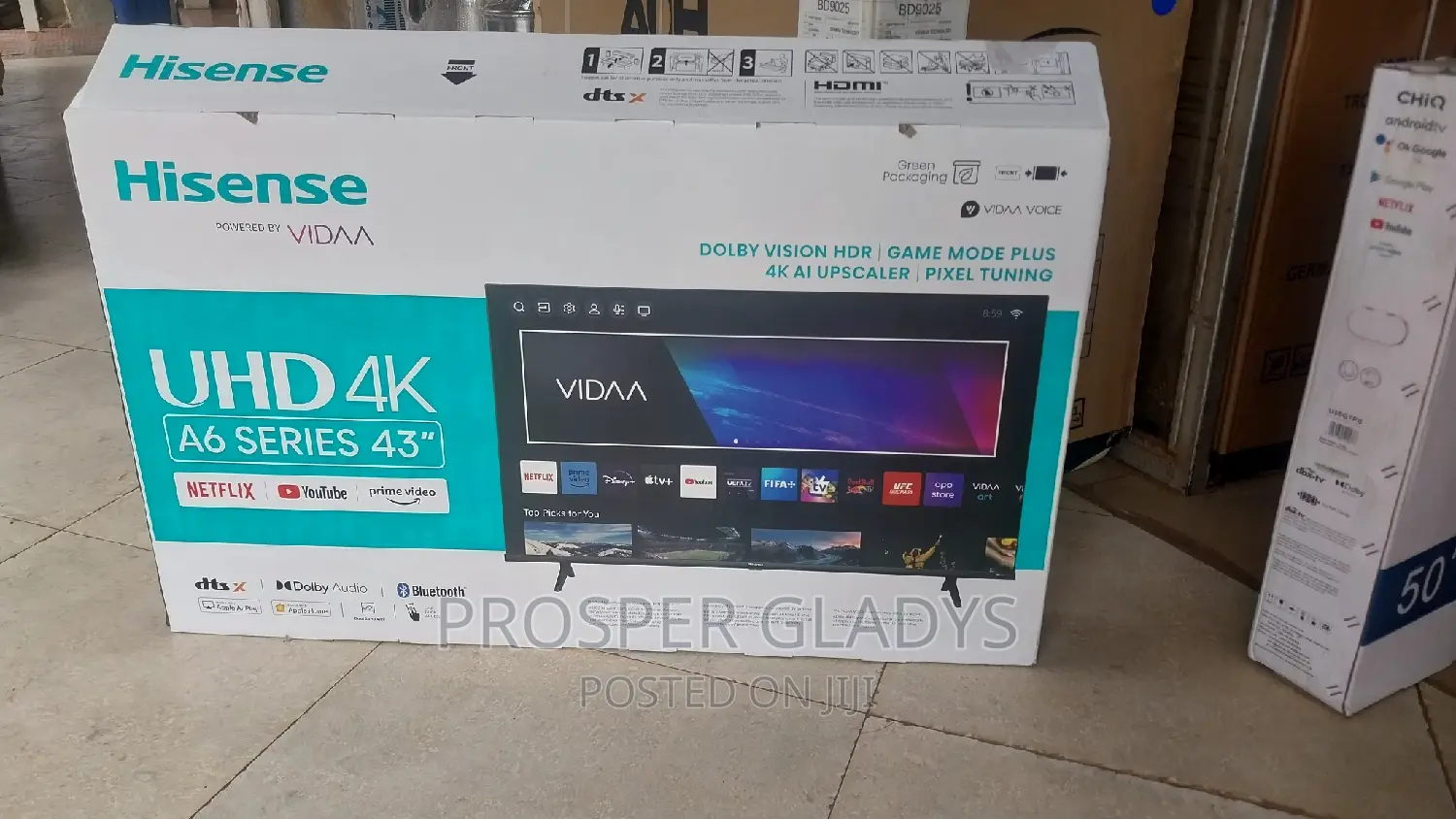 43 Inches Led Hisense Smart Uhd