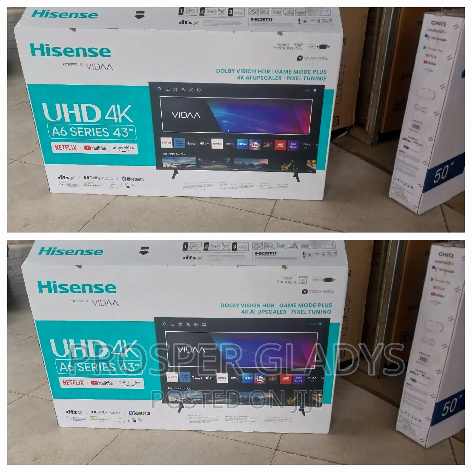 43 Inches Led Hisense Smart Uhd